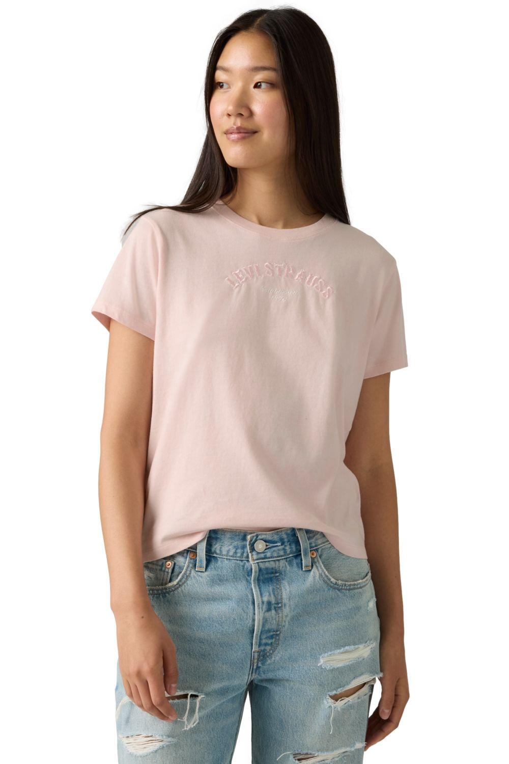 Polera Mujer Favorite Tee Rosado Levis 005GV-0040-2