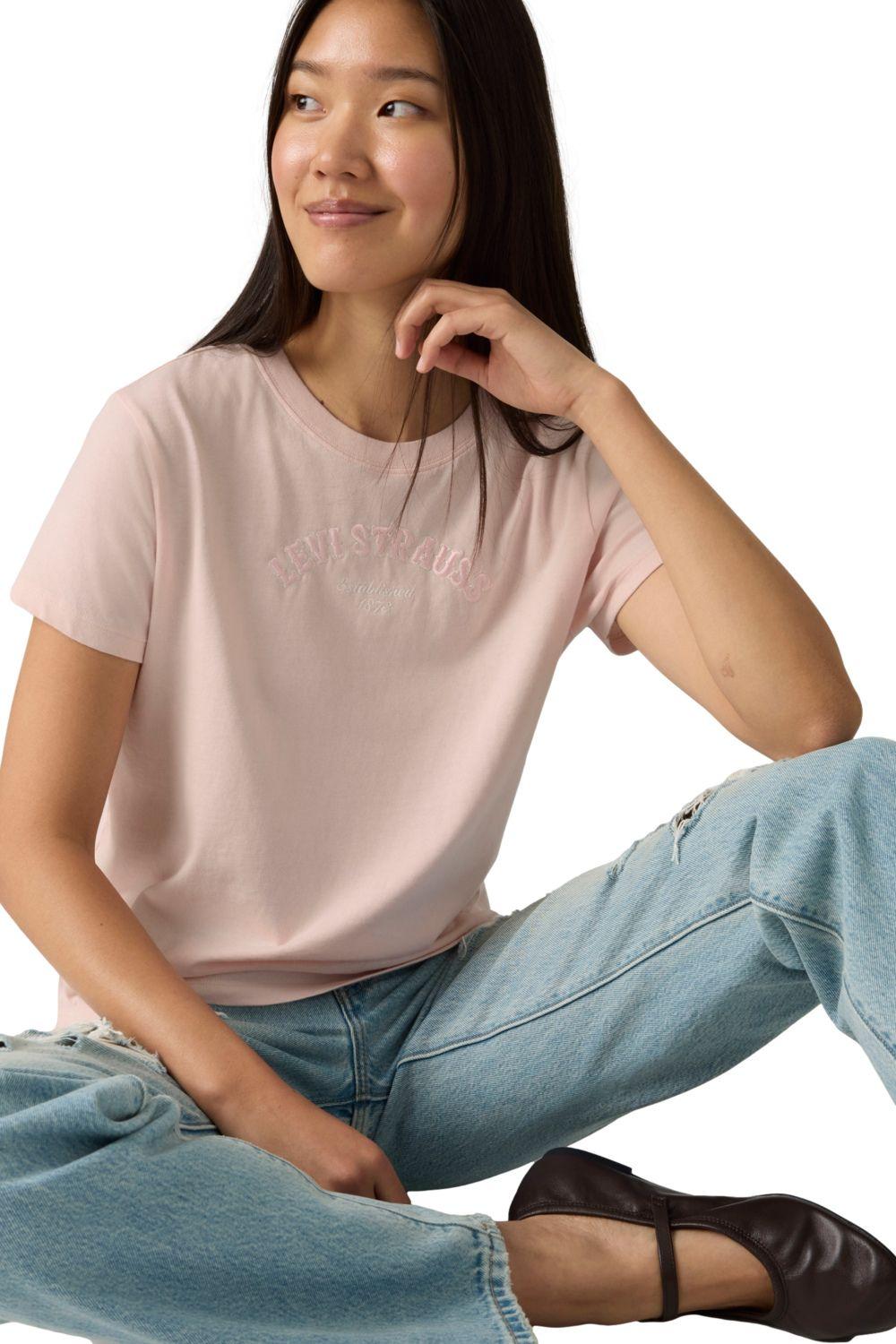Polera Mujer Favorite Tee Rosado Levis 005GV-0040-3