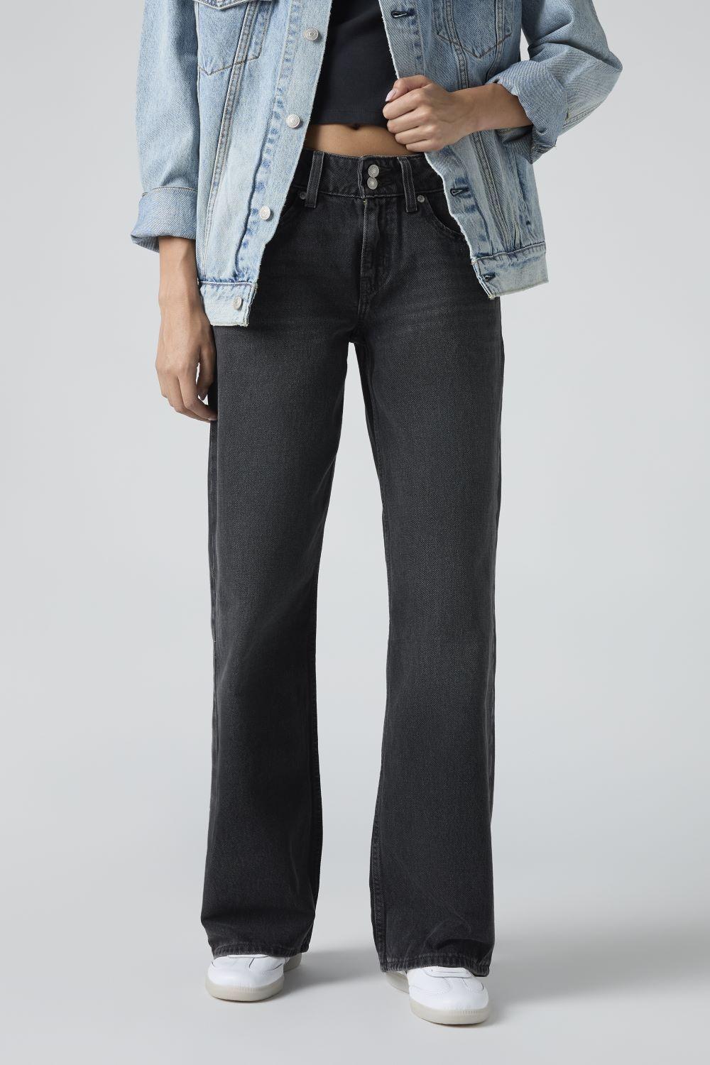 Jeans Mujer Superlow Loose Negro Levis A7498-0001-0