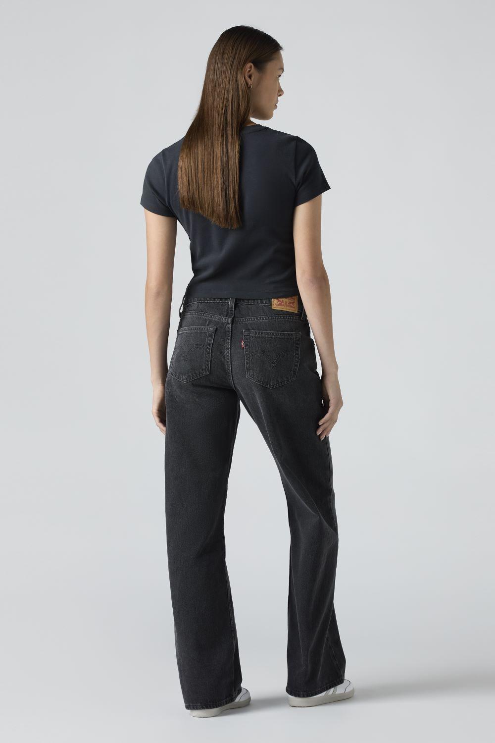 Jeans Mujer Superlow Loose Negro Levis A7498-0001-4