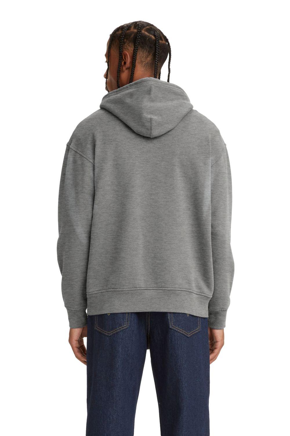 Polerón Hombre Relaxed Fit Liso Gris Levis 38479-0124-1