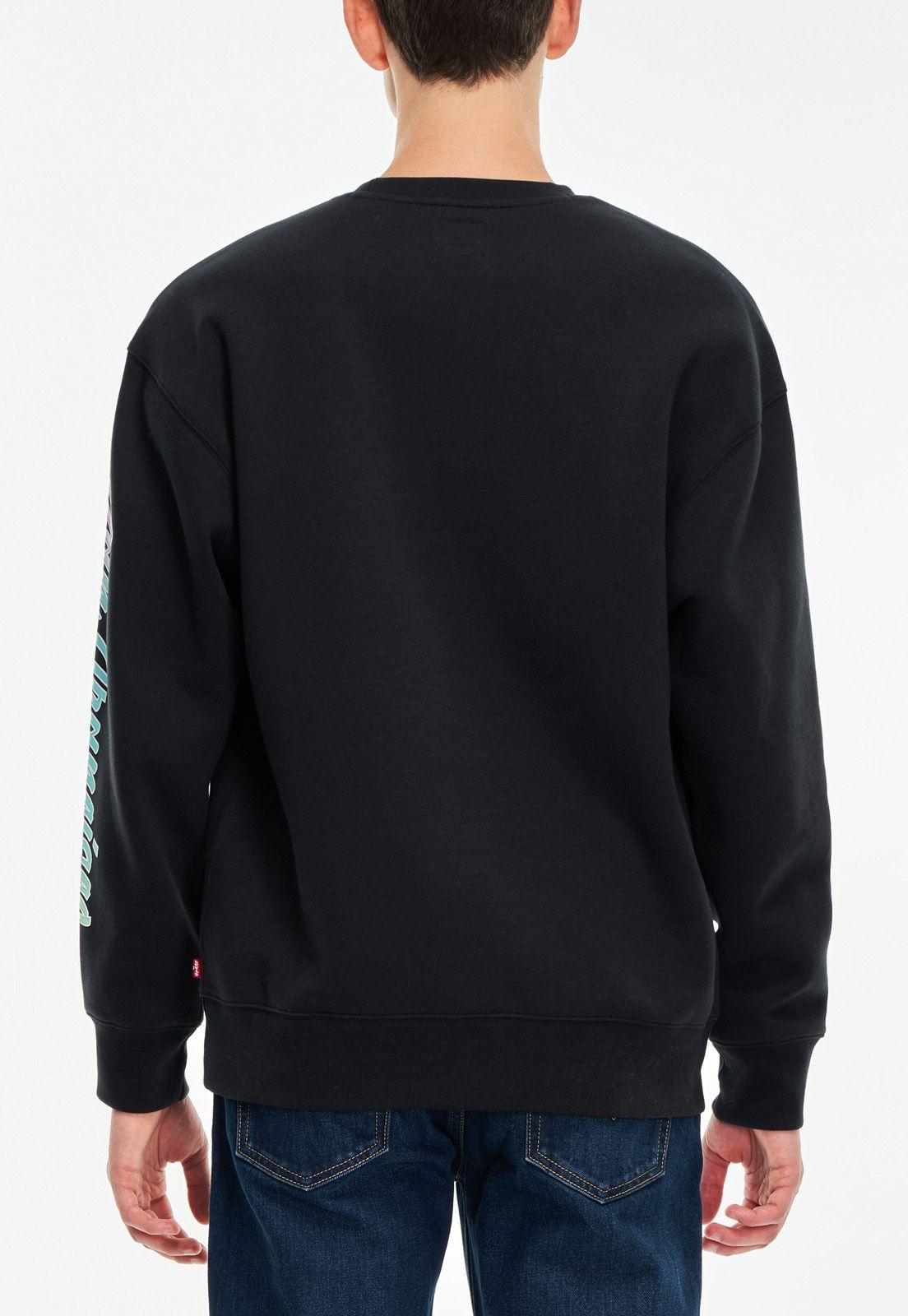 Polerón Hombre Gráfico Negro Levis 38712-0071-1