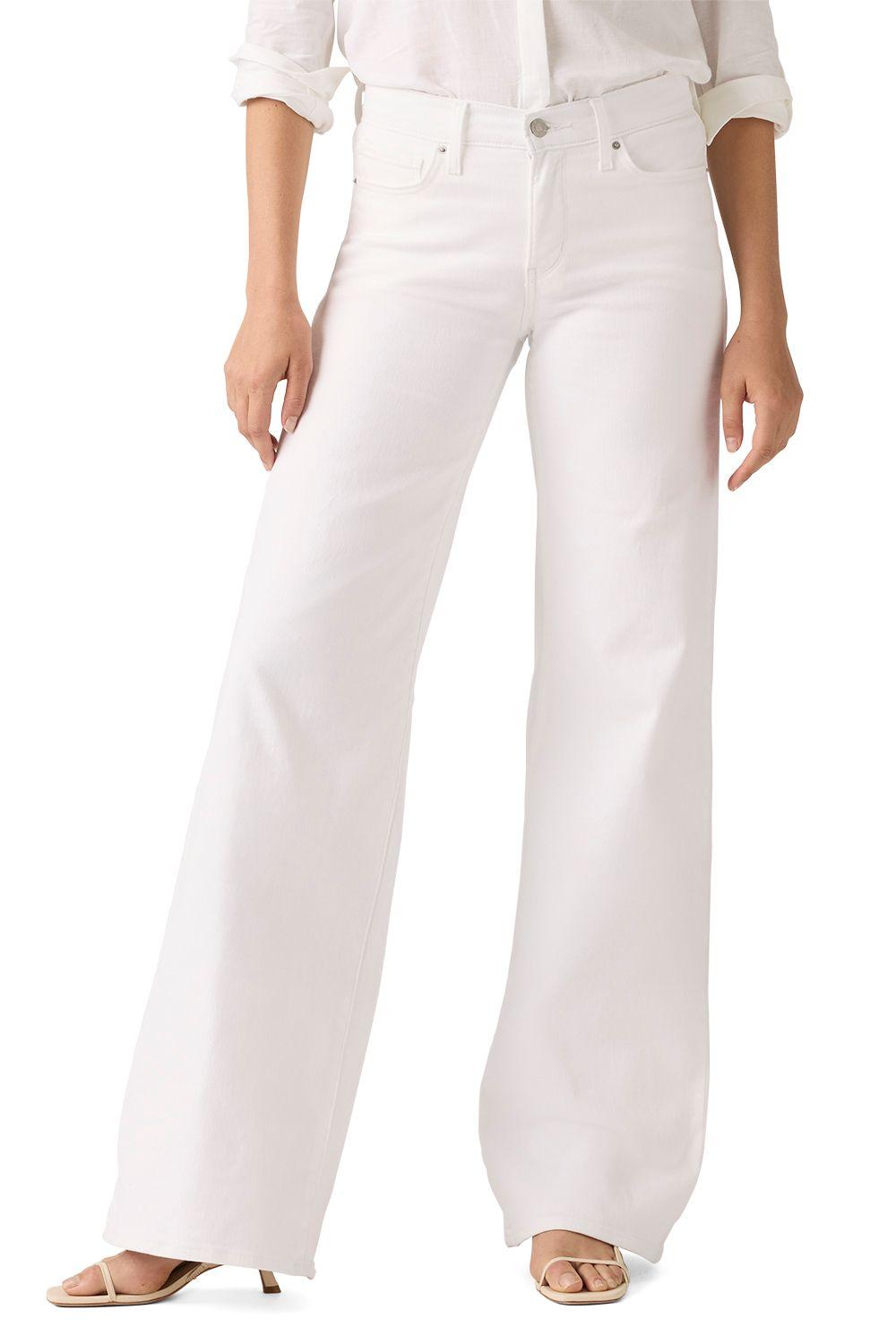 Jeans Mujer 318 Shaping Wide Leg Blanco Levis 001PZ-0016-0