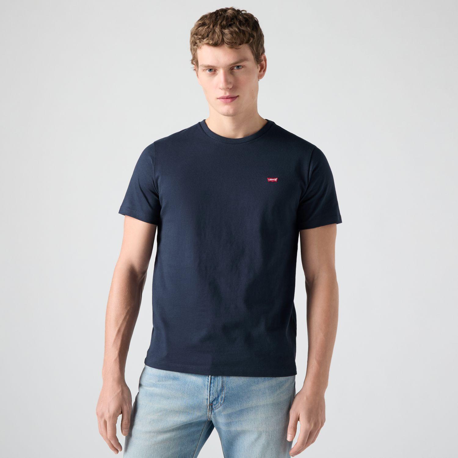Polera Hombre Regular Fit Mini Logo Azul Levis 56605-0017-2