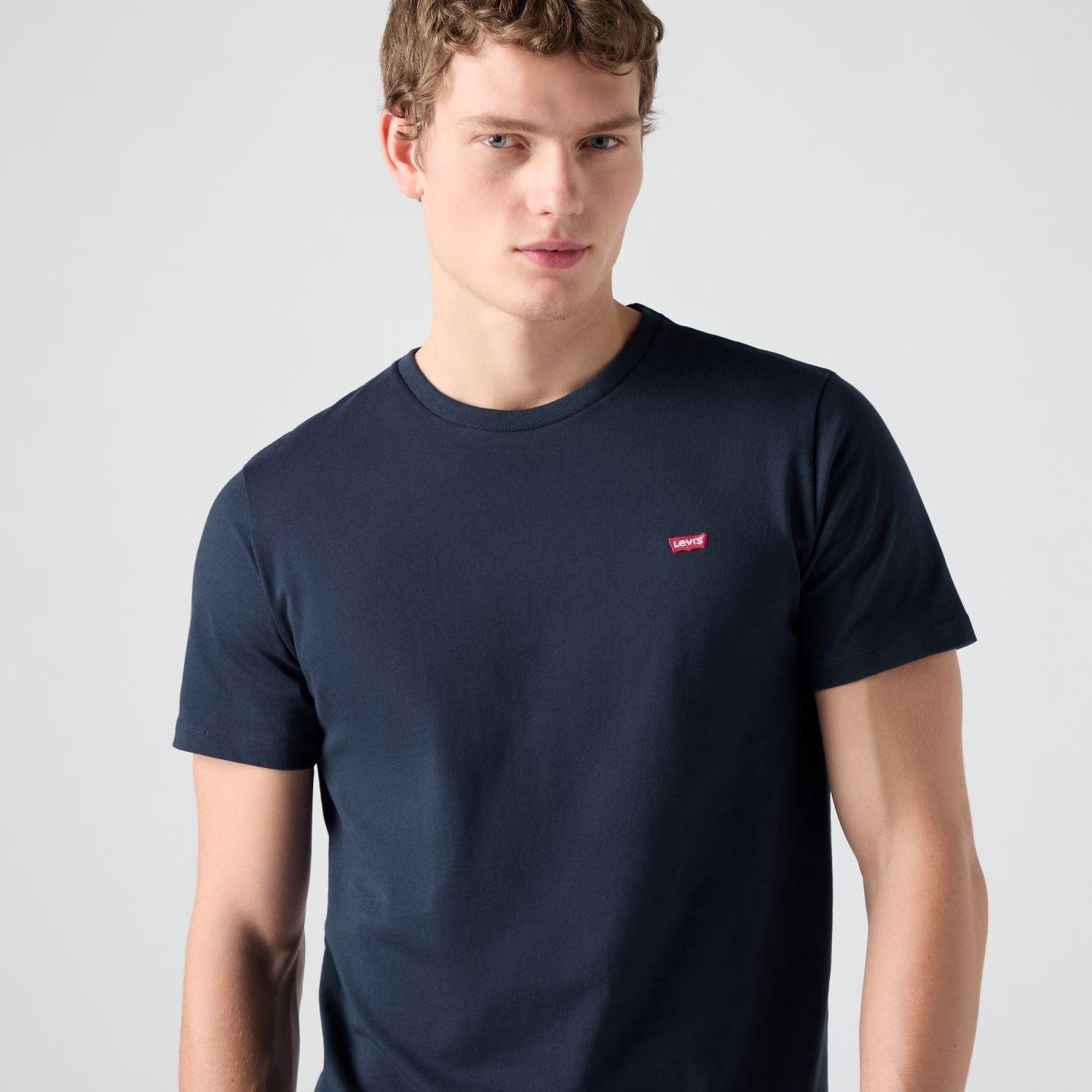Polera Hombre Regular Fit Mini Logo Azul Levis 56605-0017-3