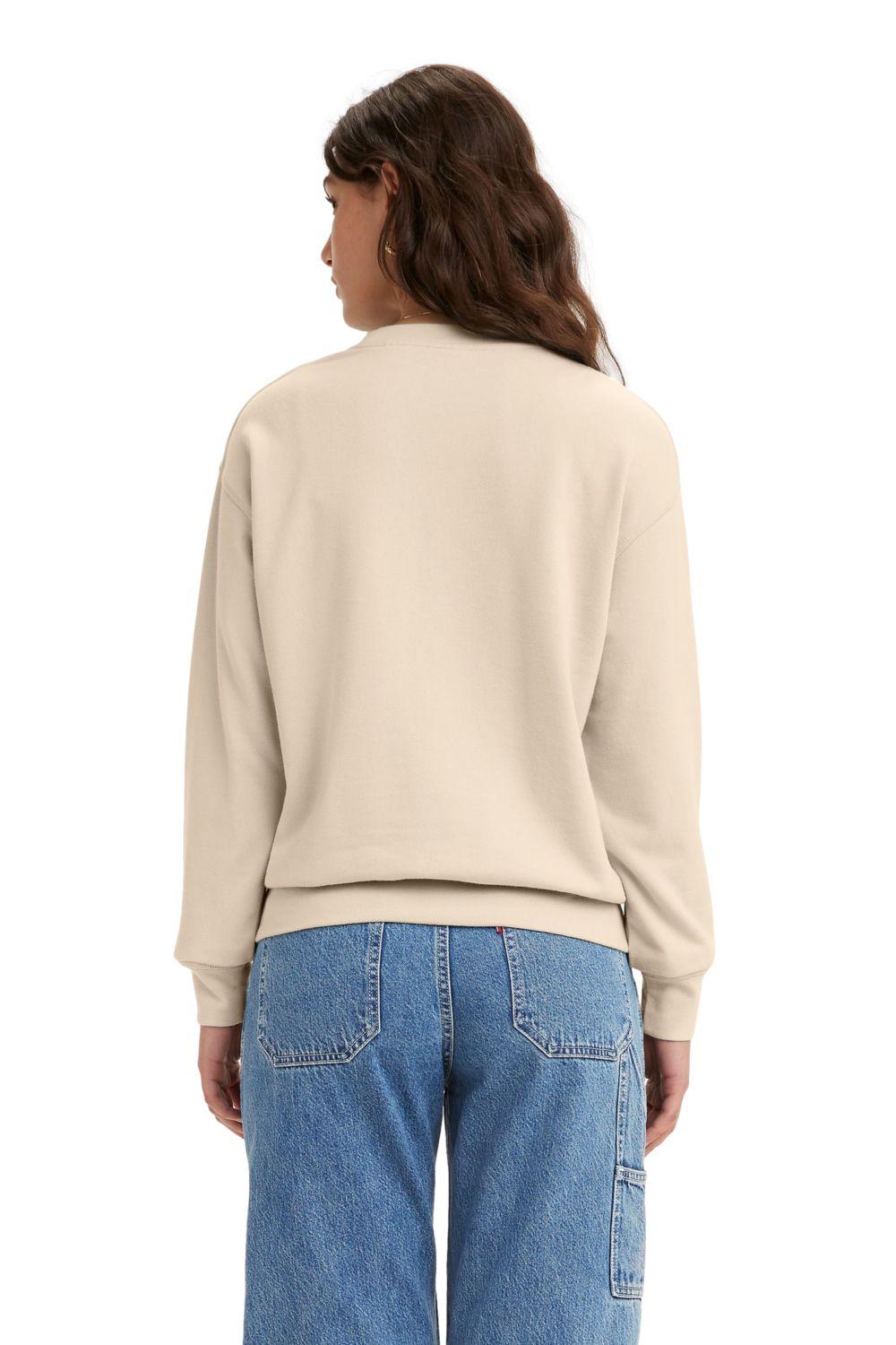 Polerón Mujer Minilogo Beige Levis 24688-0107-1