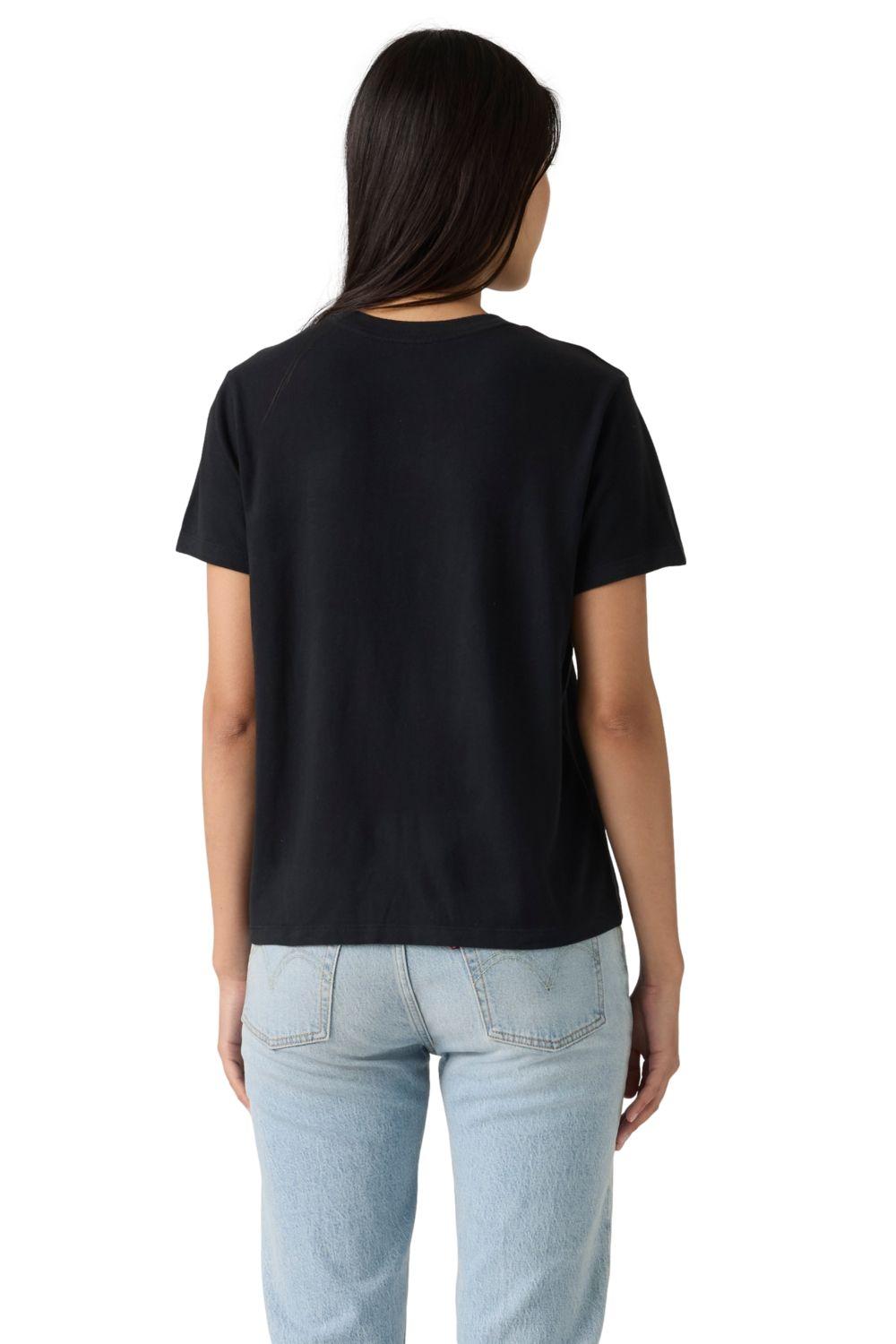 Polera Mujer Favorite Cotton Tee Negro Levis 005J2-0001-1