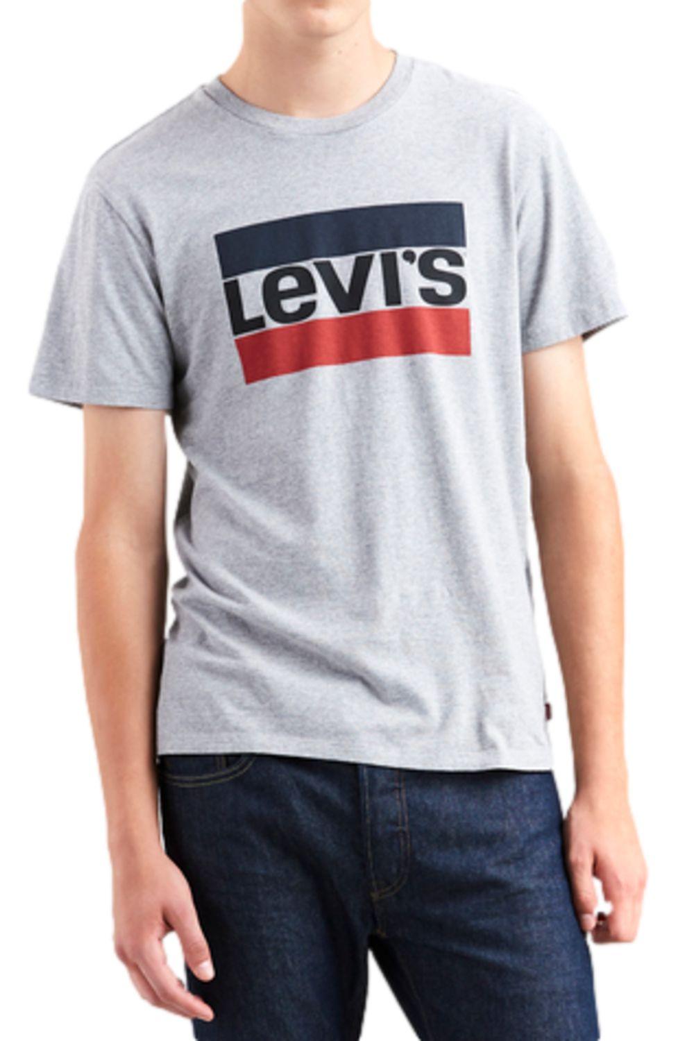 Polera Hombre Sportswear Logo Graphic Gris Levis 39636-0002-0