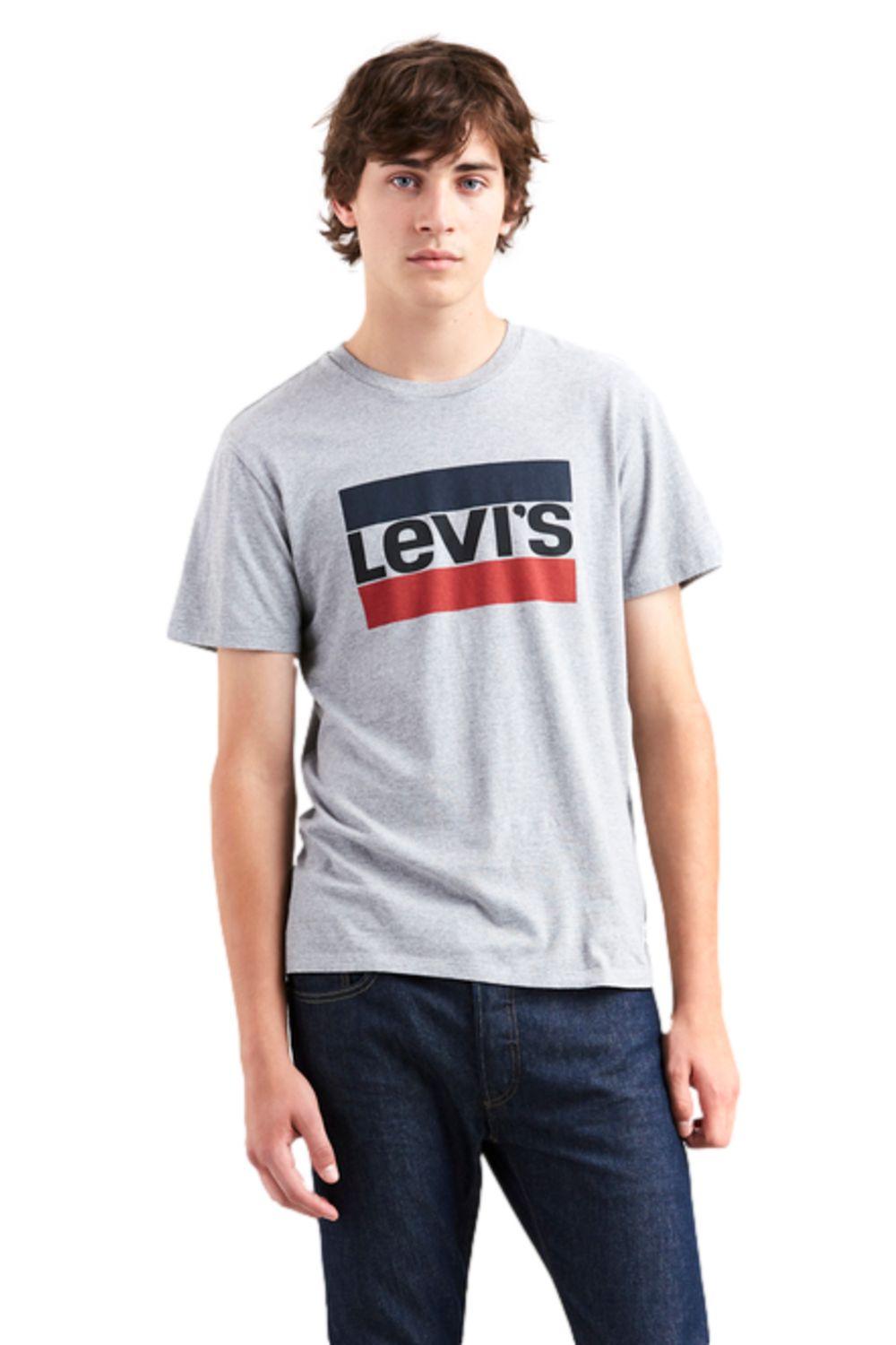 Polera Hombre Sportswear Logo Graphic Gris Levis 39636-0002-2