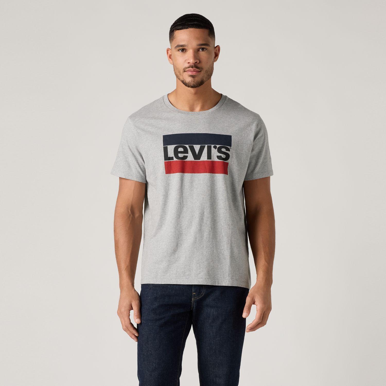 Polera Hombre Sportswear Logo Graphic Gris Levis 39636-0002-0