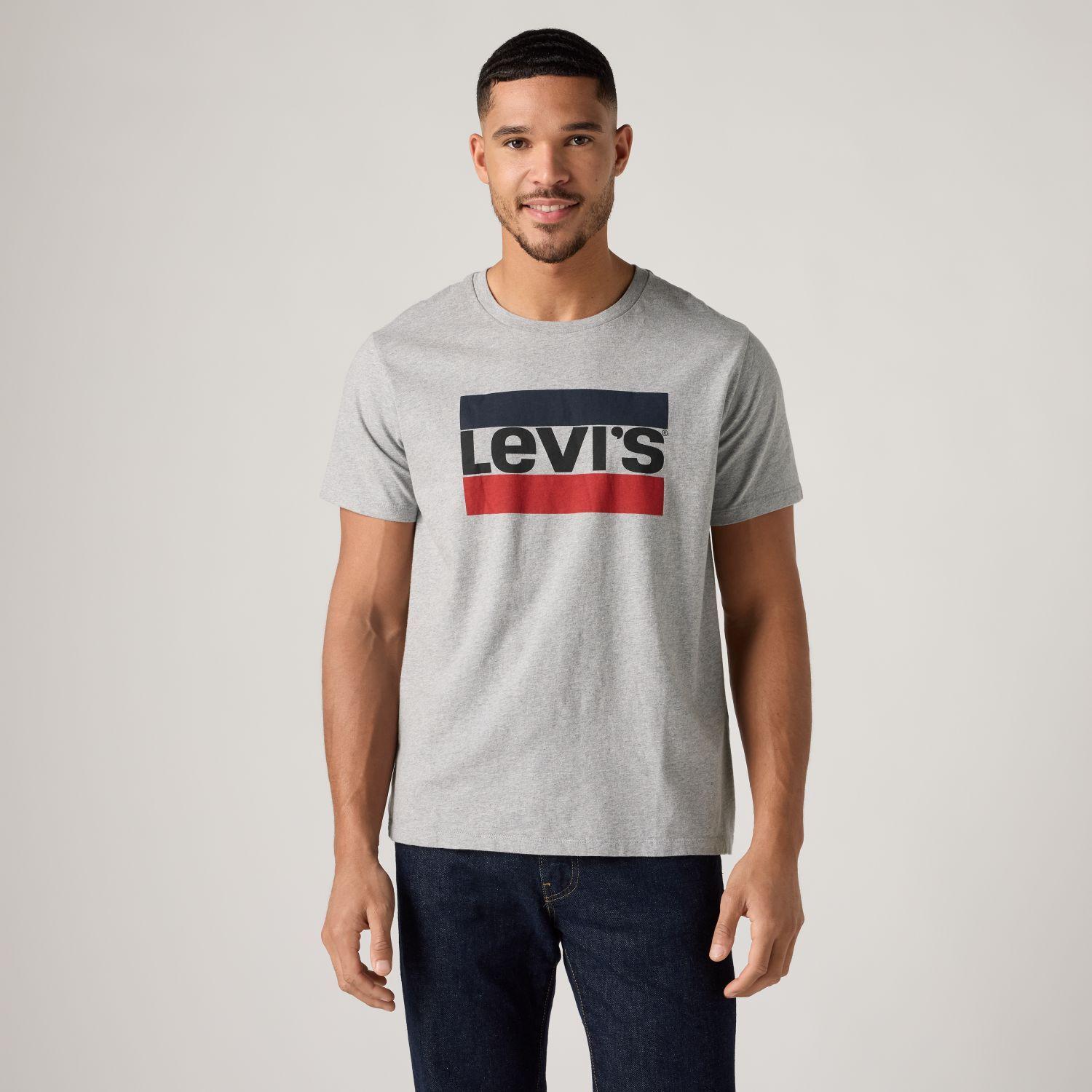 Polera Hombre Sportswear Logo Graphic Gris Levis 39636-0002-2