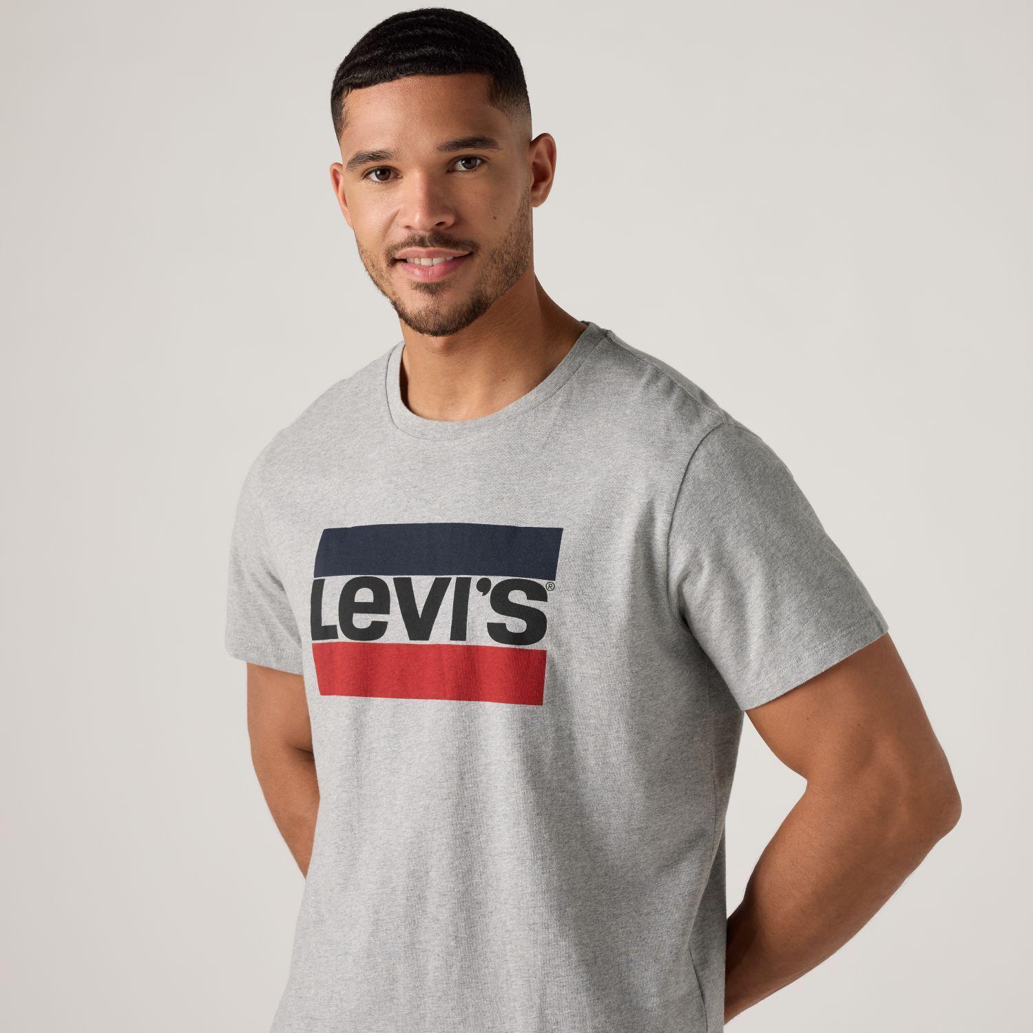 Polera Hombre Sportswear Logo Graphic Gris Levis 39636-0002-3