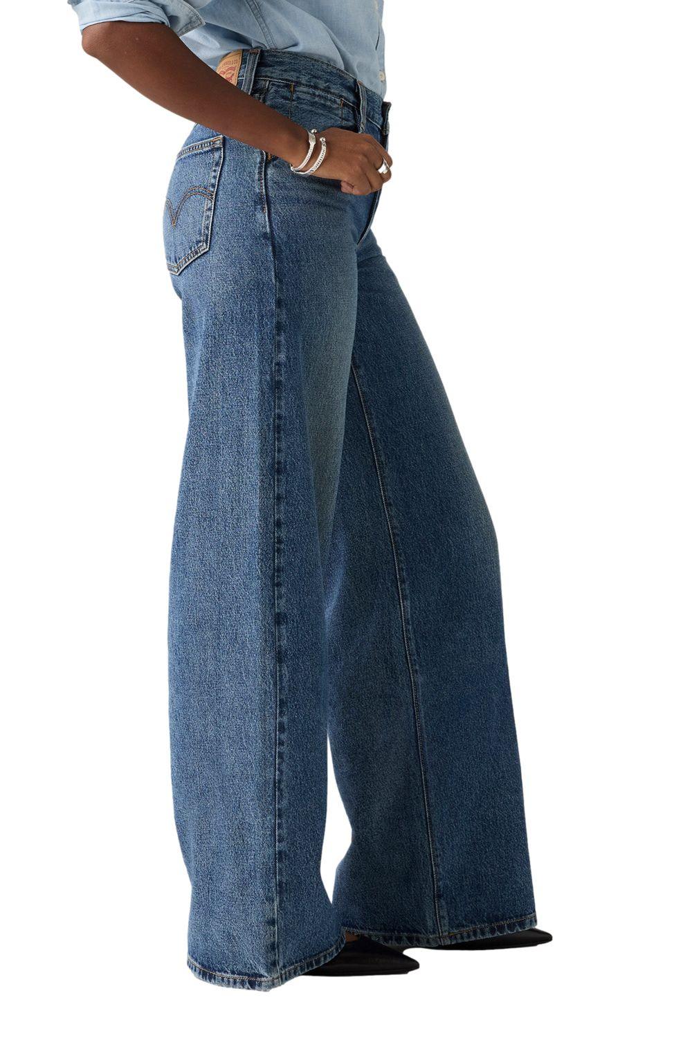 Jeans Mujer 94 Baggy Wide Leg Azul Levis A5929-0041-1