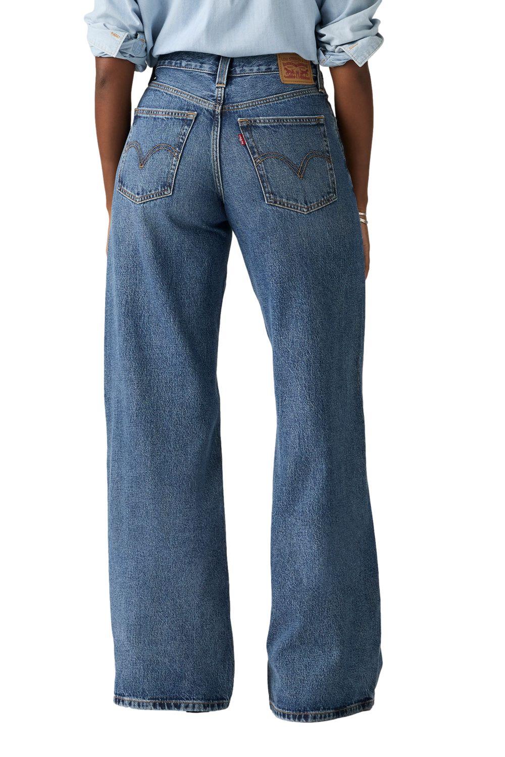 Jeans Mujer 94 Baggy Wide Leg Azul Levis A5929-0041-2