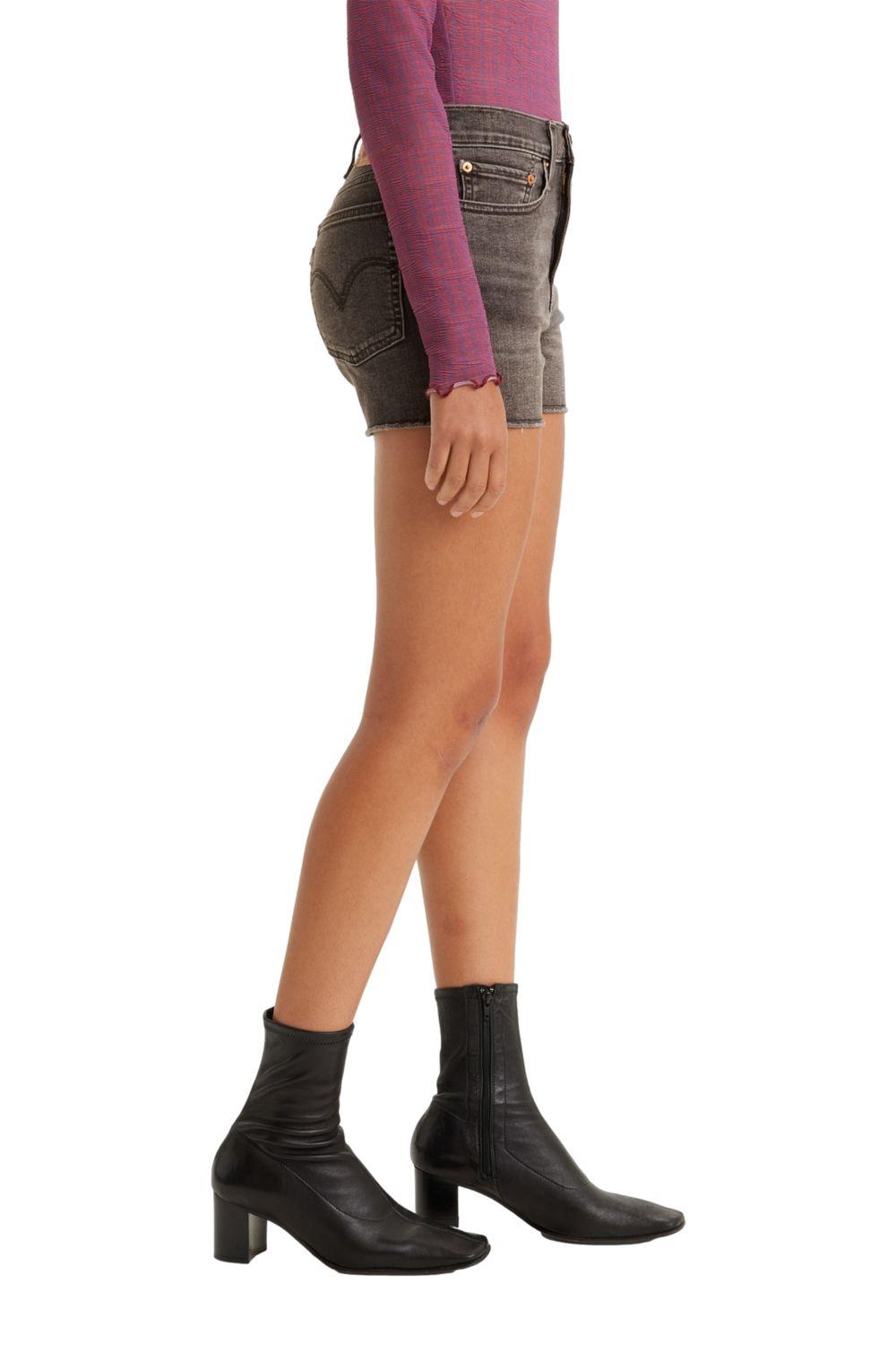 Shorts Mujer High Rise Negro Levis 72878-0070-1