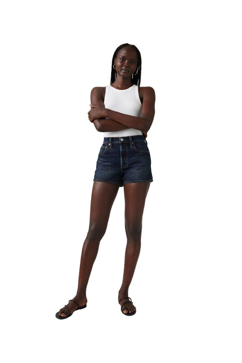 Shorts Mujer 501 Original Short Azul Levis 56327-0456-3