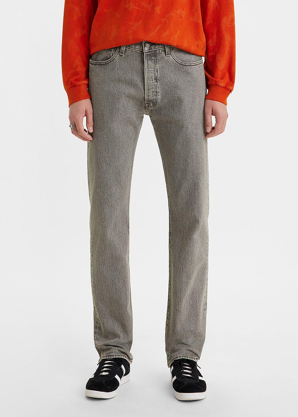 Jeans Hombre 501 Original  Gris Levis 00501-2370-0