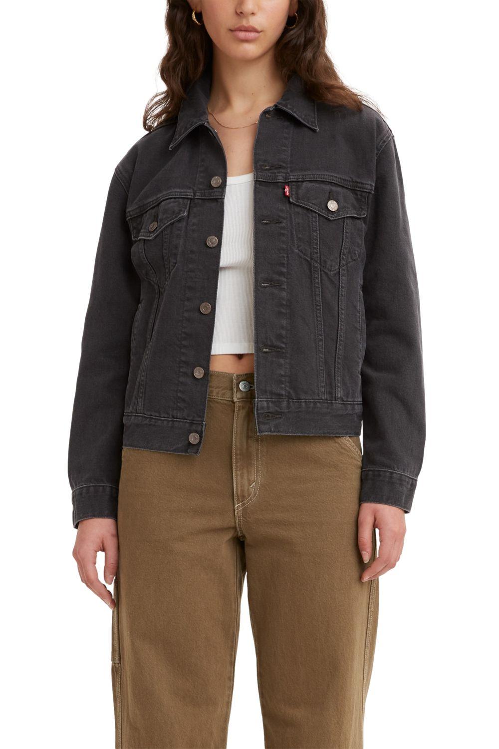 Chaqueta Mujer Ex-Boyfriend Trucker Negro Levis 29944-0198-0