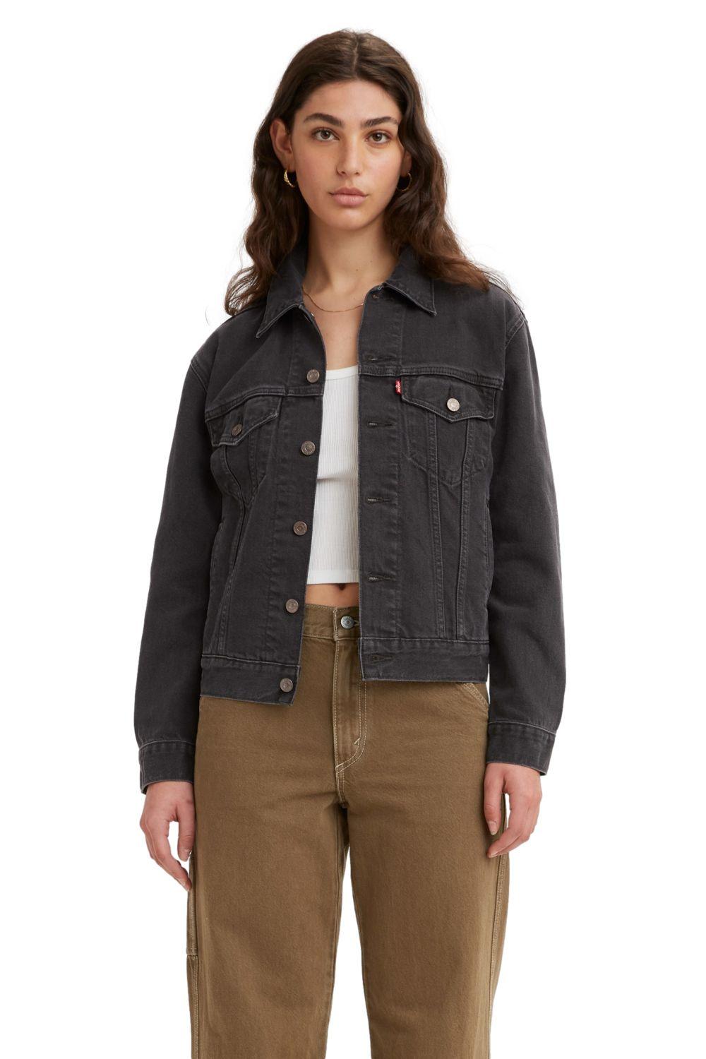 Chaqueta Mujer Ex-Boyfriend Trucker Negro Levis 29944-0198-2
