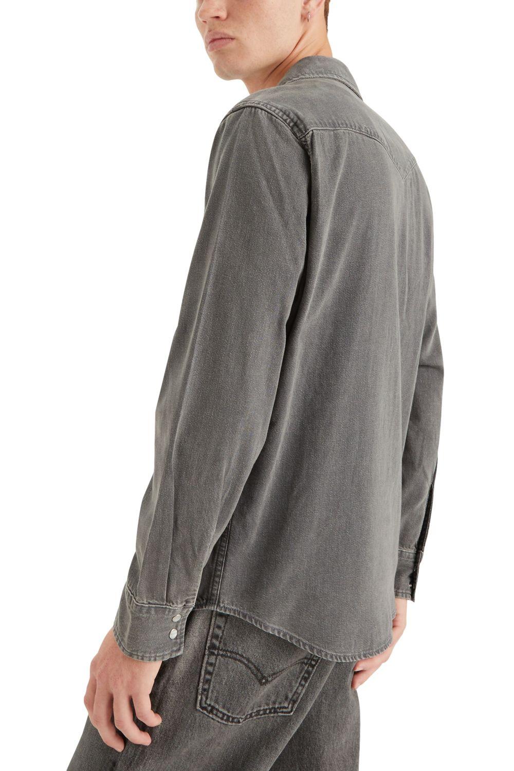 Camisa Hombre Regular Fit  Western Standard Gris Levis 85745-0148-1
