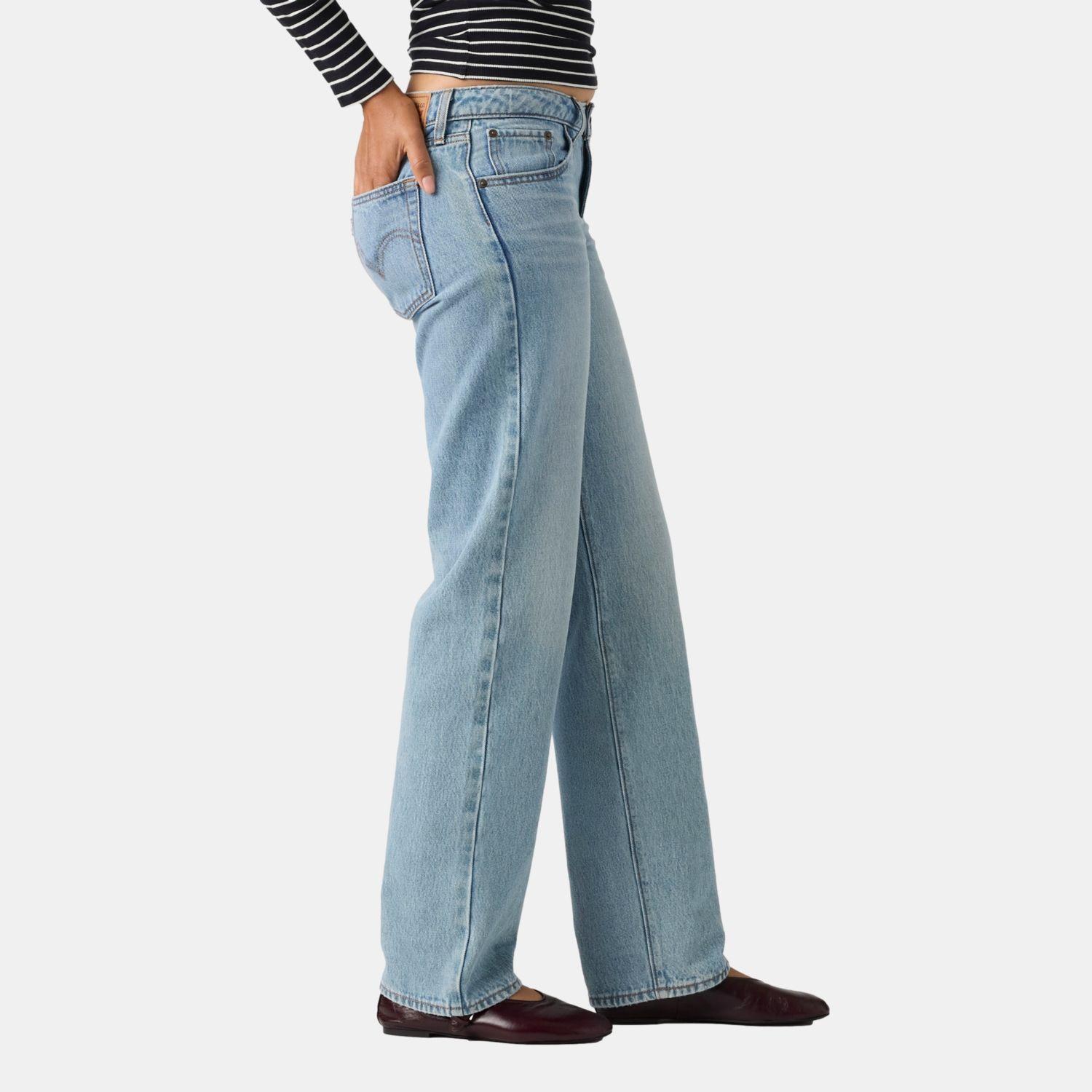Jeans Mujer Superlow Straight Azul Levis 0081X-0010-2