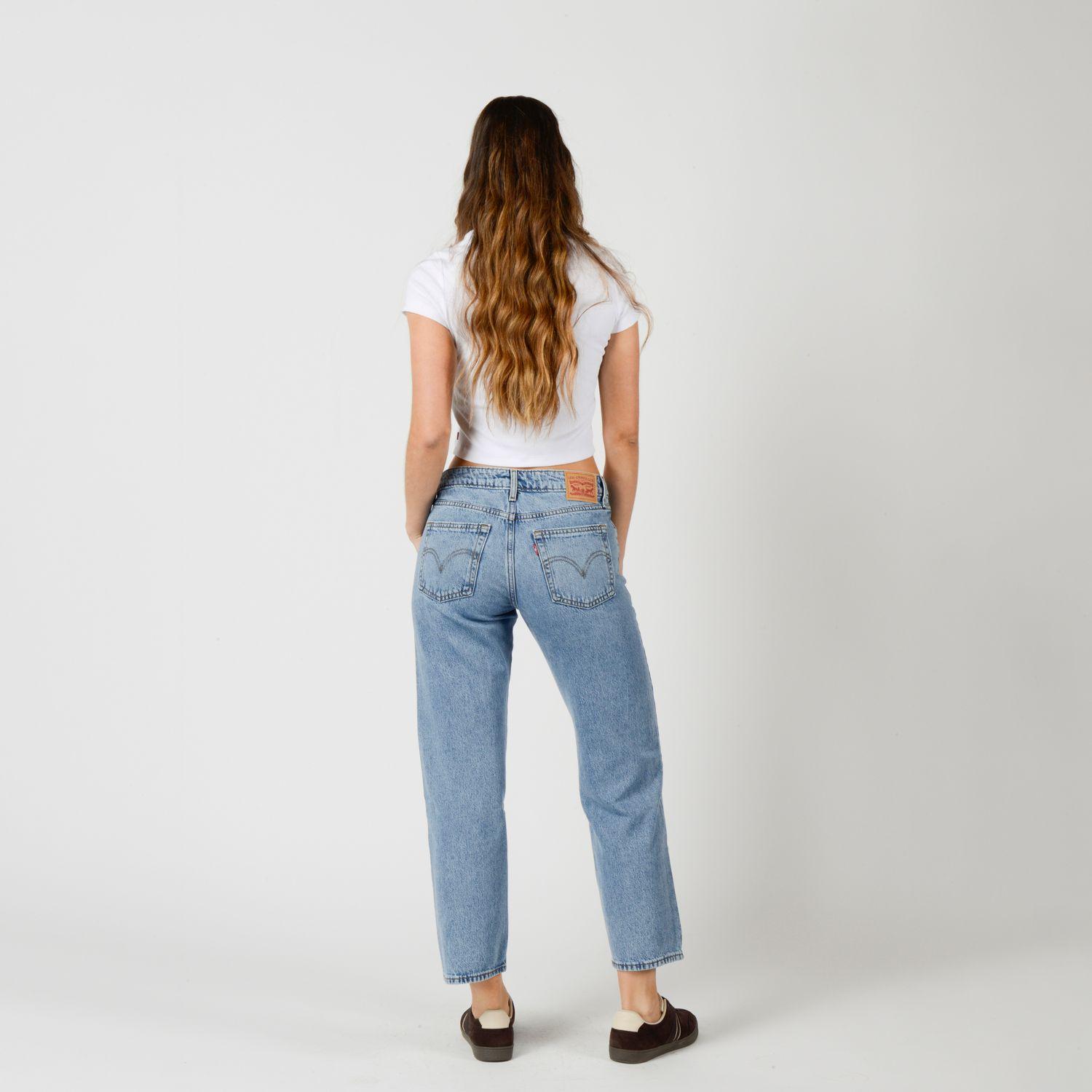 Jeans Mujer Superlow Straight Azul Levis 0081X-0010-3