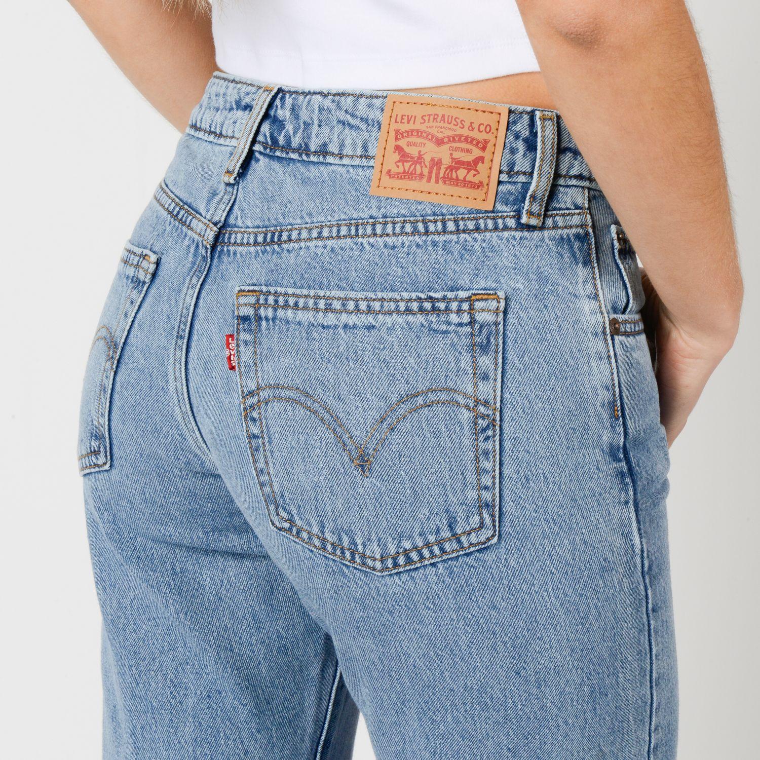 Jeans Mujer Superlow Straight Azul Levis 0081X-0010-4