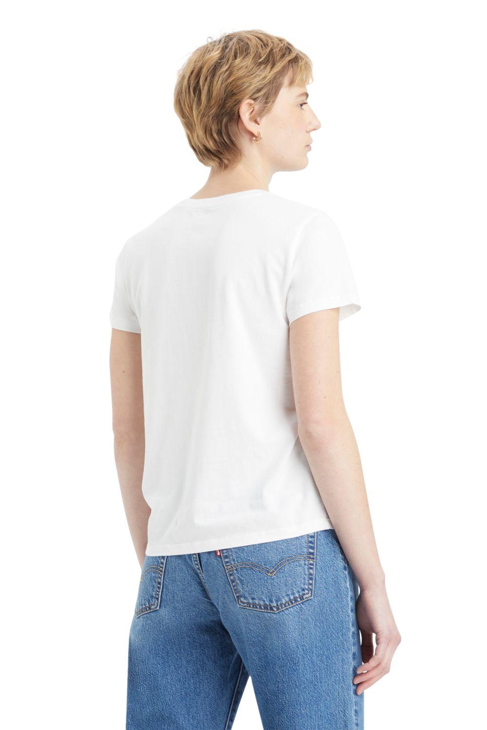 Polera Mujer Regular Fit Blanco Levis 17369-2758-2