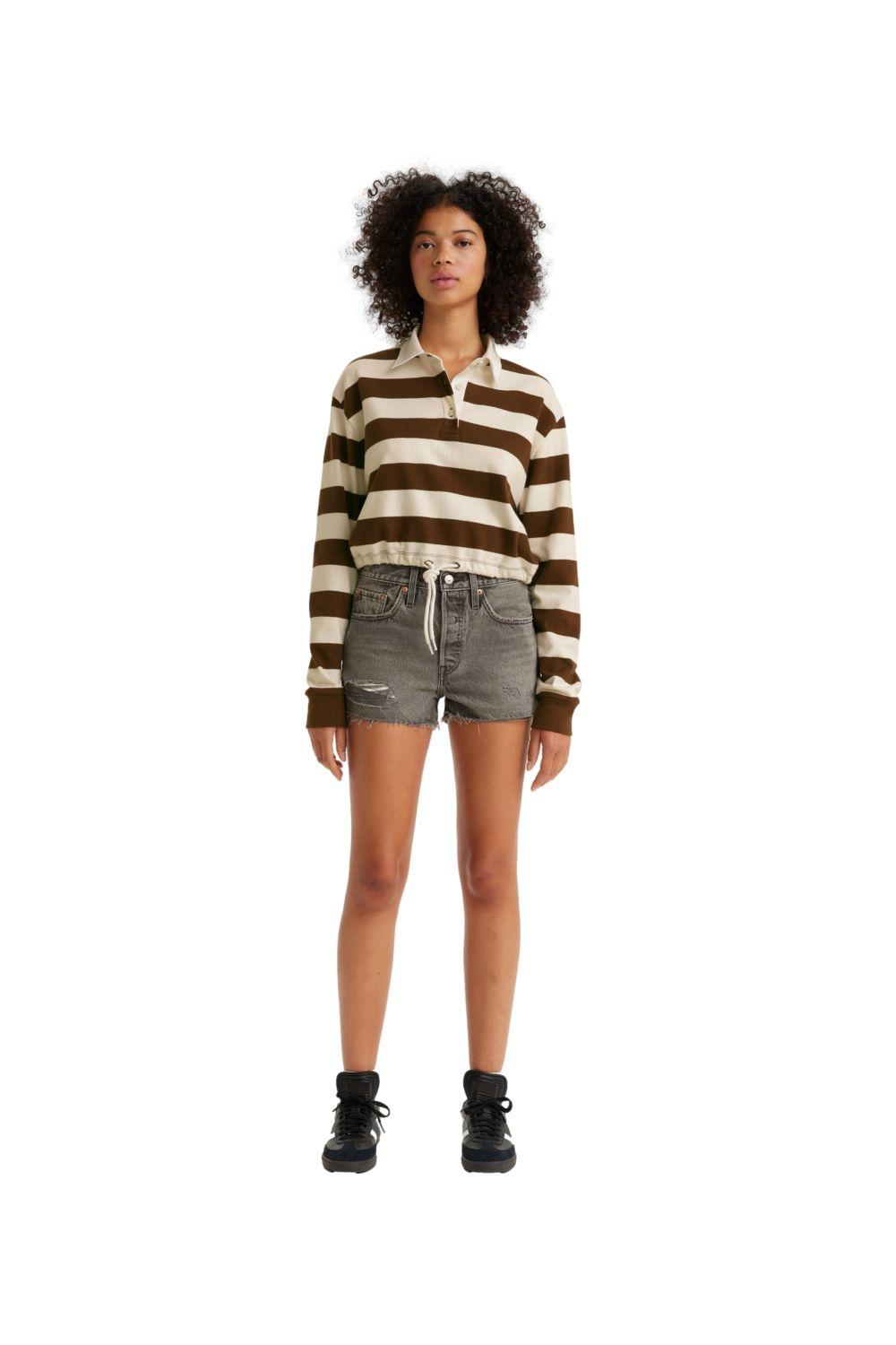 Shorts Mujer 501 Original Short Gris Levis 56327-0325-3