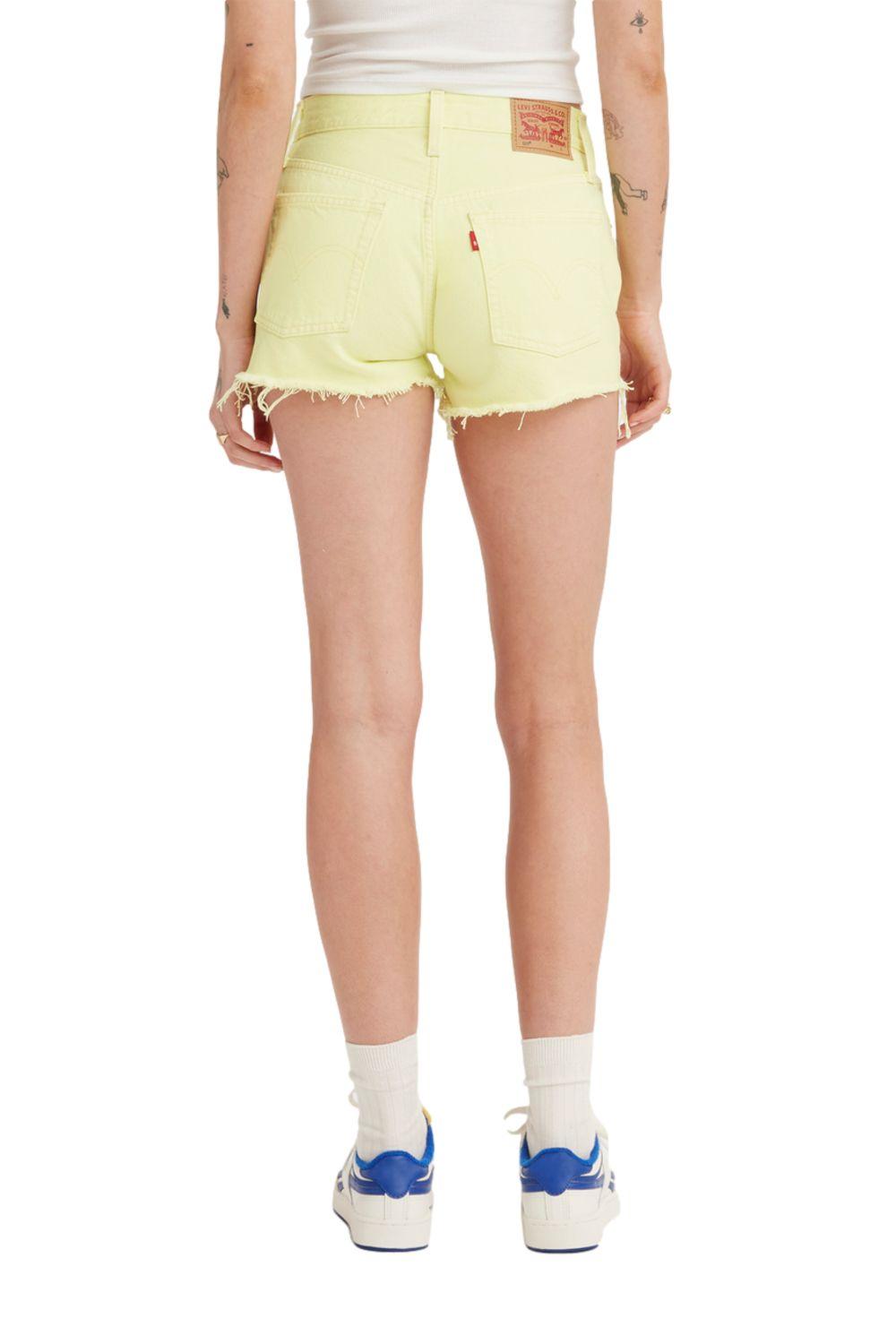 Shorts Mujer 501 Original Amarillo Levis 56327-0276-2