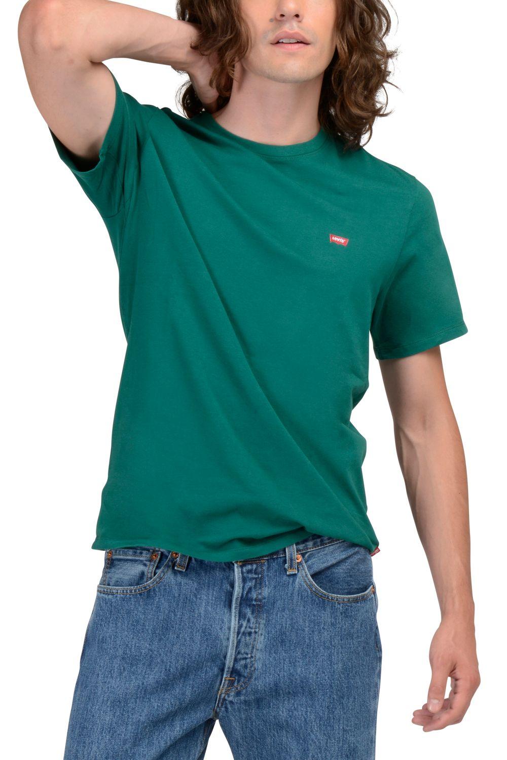 Polera Hombre Minilogo Verde Levis 22022-3000-3