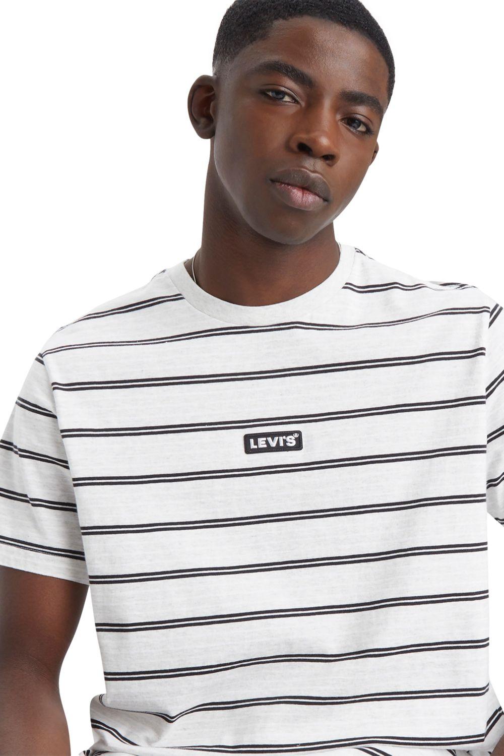 Polera Hombre Relaxed Baby Tab T Blanco Levis 79554-0091-3