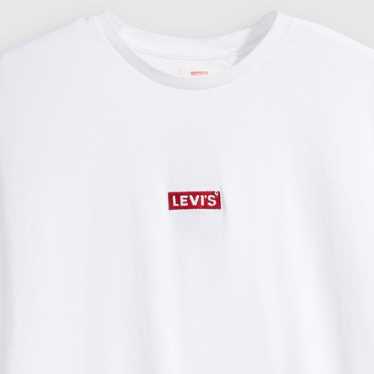 Polera Hombre Relaxed Baby Tab Blanco Levis 79554-0039-4