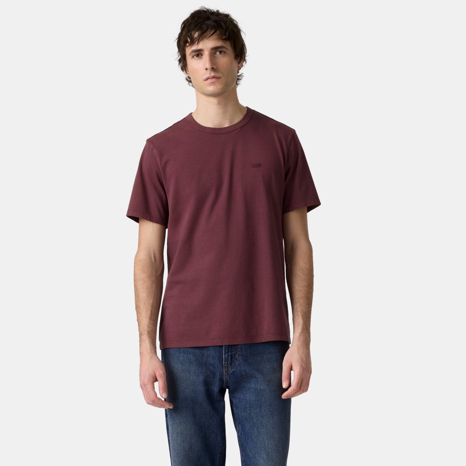 Polera Hombre S Original Tee Burdeo Levis 005GX-0025-2