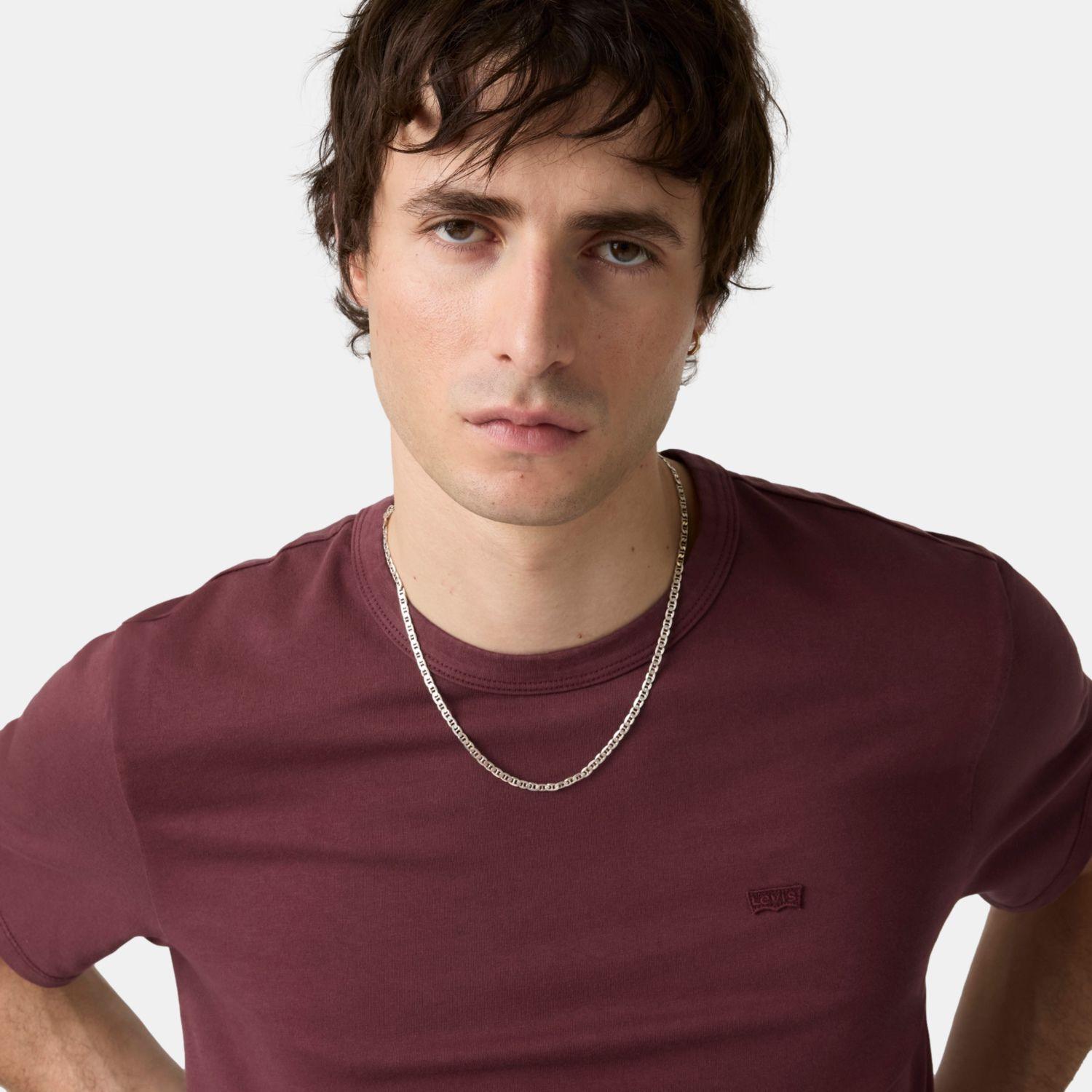 Polera Hombre S Original Tee Burdeo Levis 005GX-0025-3