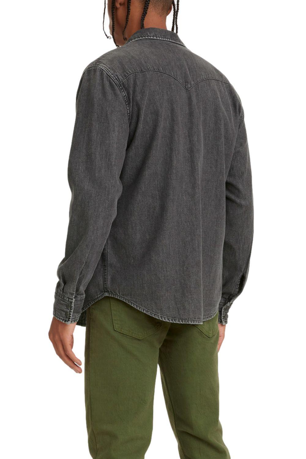 Camisa Hombre Regular Fit ML Lisa Negro Levis 85745-0029-1