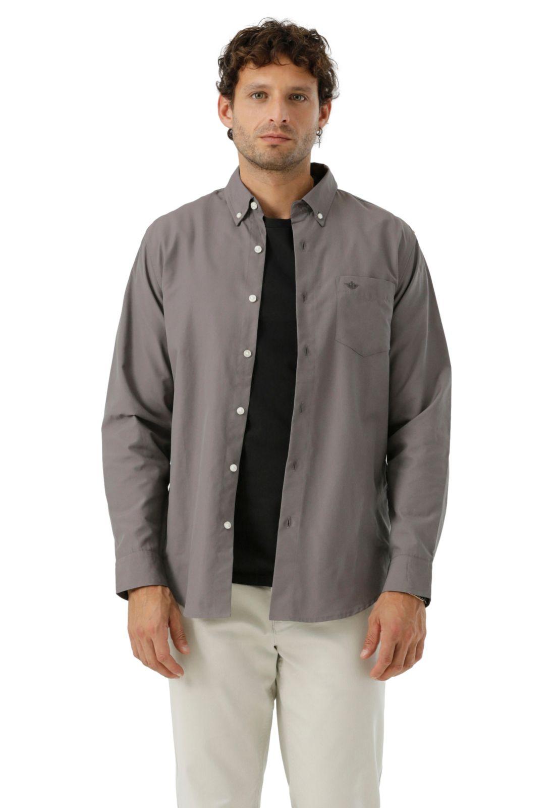 Camisa Hombre Woven Refine Classic Fit Gris 52798-1227-0