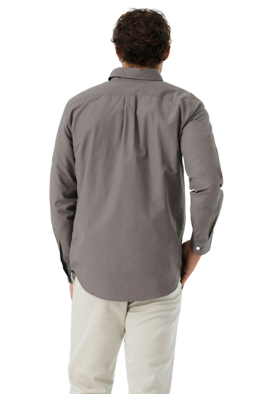 Camisa Hombre Woven Refine Classic Fit Gris 52798-1227-2
