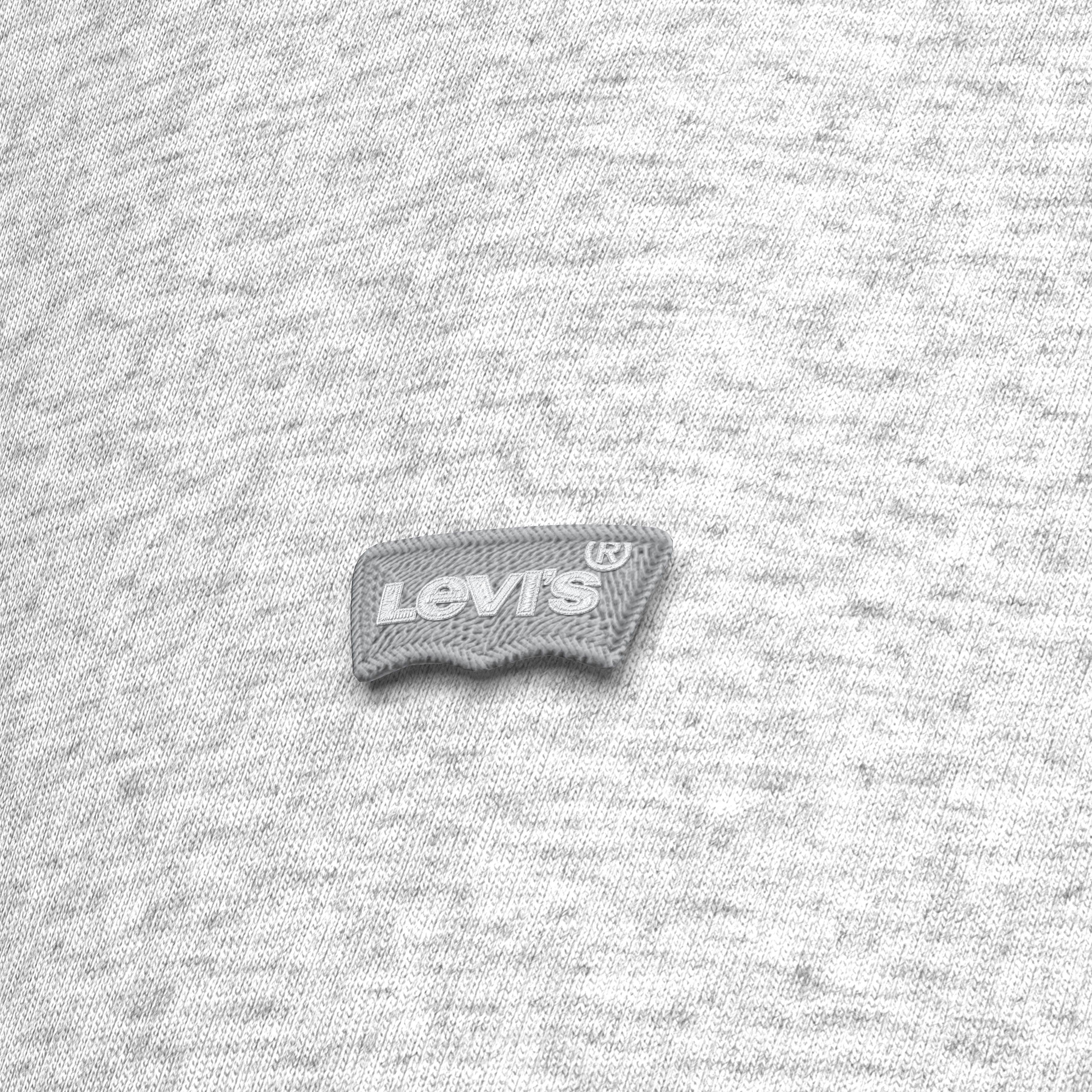 Polerón Mujer Regular Fit Mini Logo Gris Levis A5942-0006-4