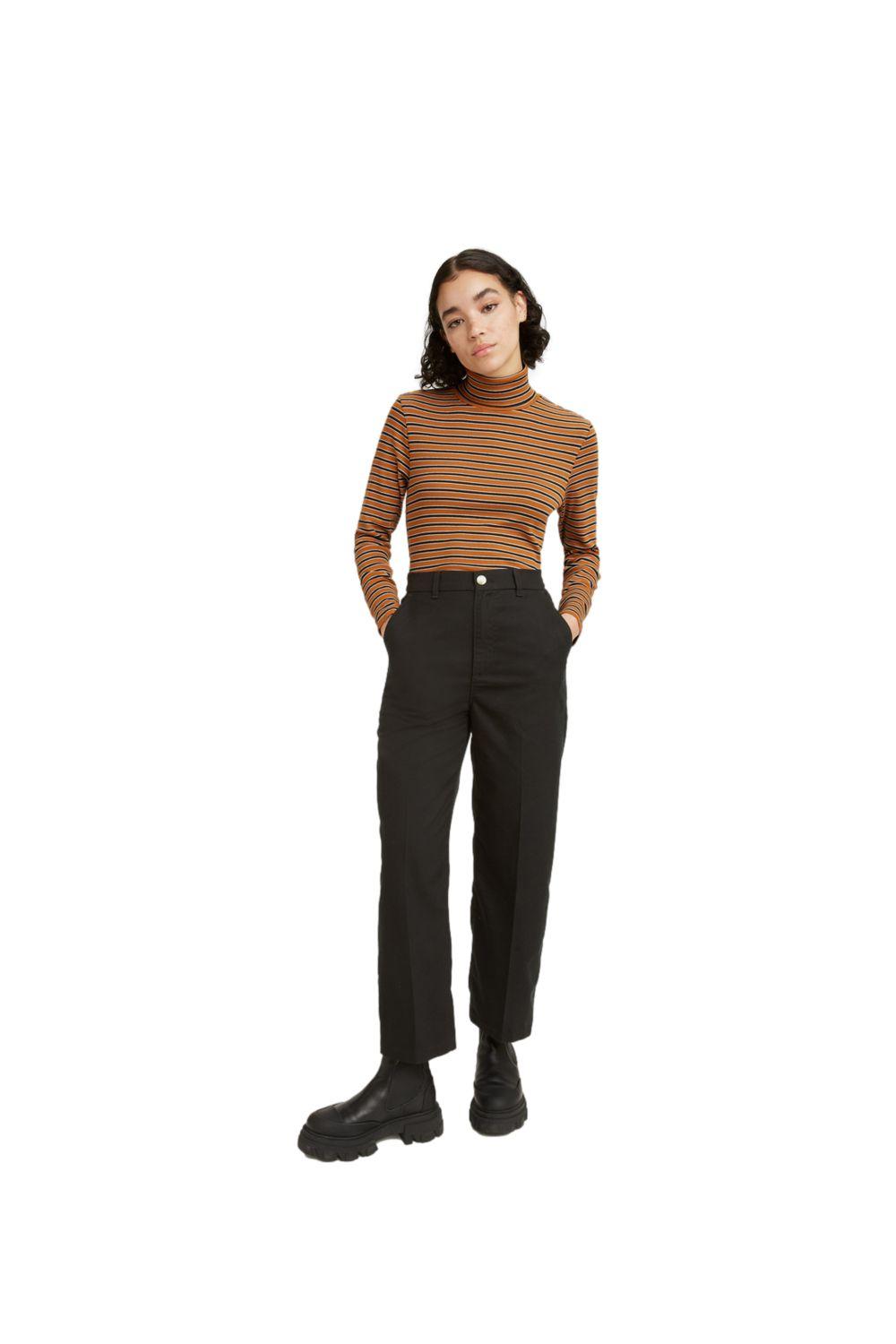 Pantalón Mujer Math Club Straight Negro Levis A1604-0000-3