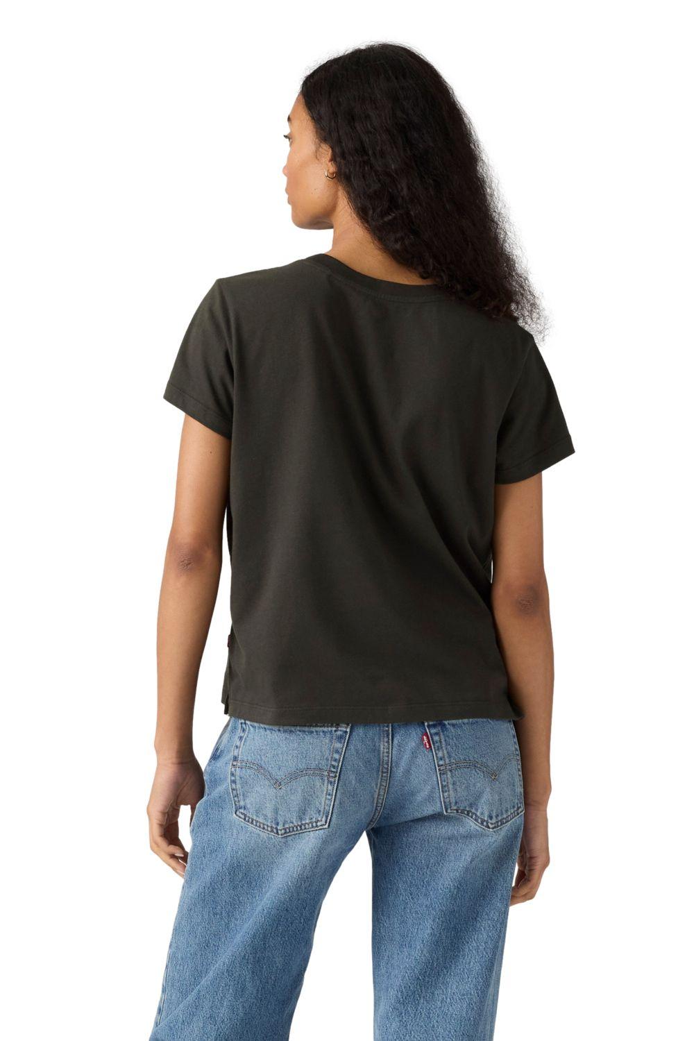 Polera Mujer Graphic Boxy Tshirt Negro Levis A8804-0061-1
