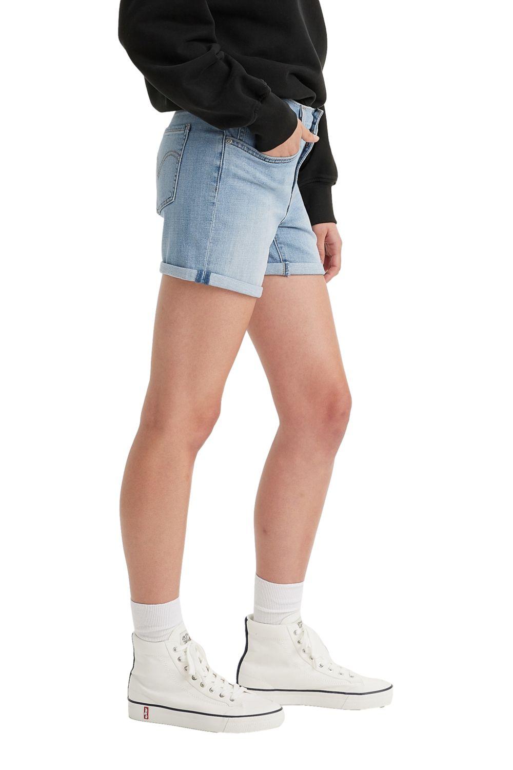 Shorts Mujer Mid Length Celeste Levis 29965-0126-1