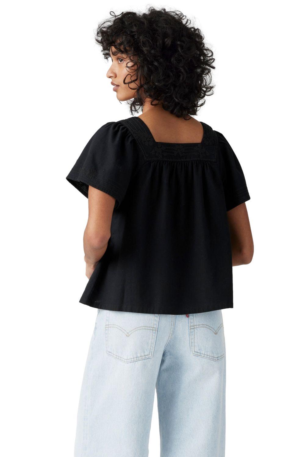 Blusa Mujer Ambre Babydoll Tank Negro Levis 001SB-0000-1