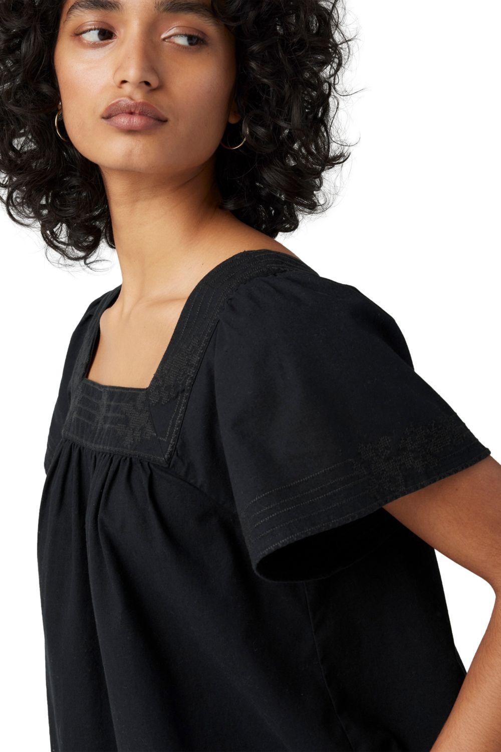 Blusa Mujer Ambre Babydoll Tank Negro Levis 001SB-0000-3