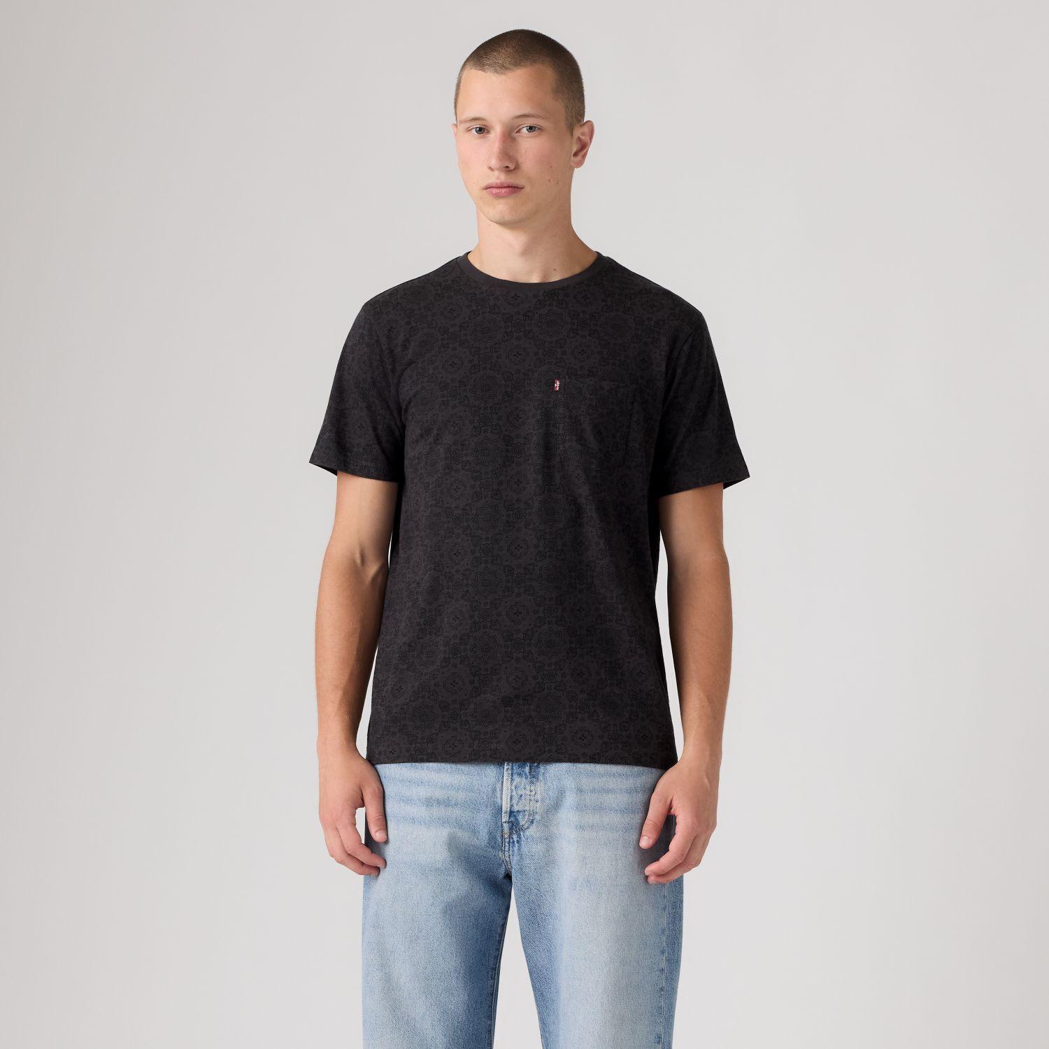 Polera Hombre Classic Pocket Tee Negro Levis 19342-0527-0