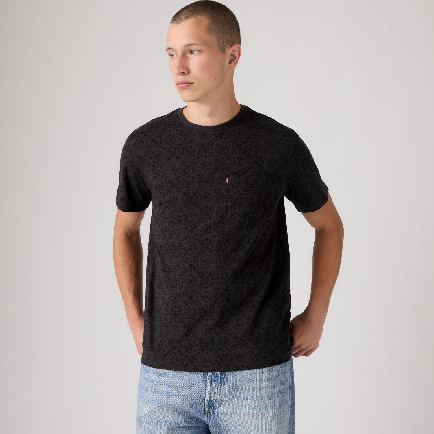 Polera Hombre Classic Pocket Tee Negro Levis 19342-0527-2
