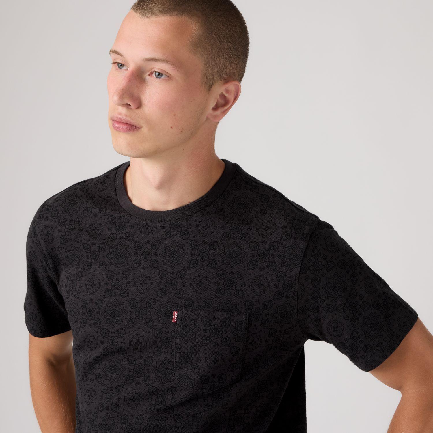 Polera Hombre Classic Pocket Tee Negro Levis 19342-0527-3