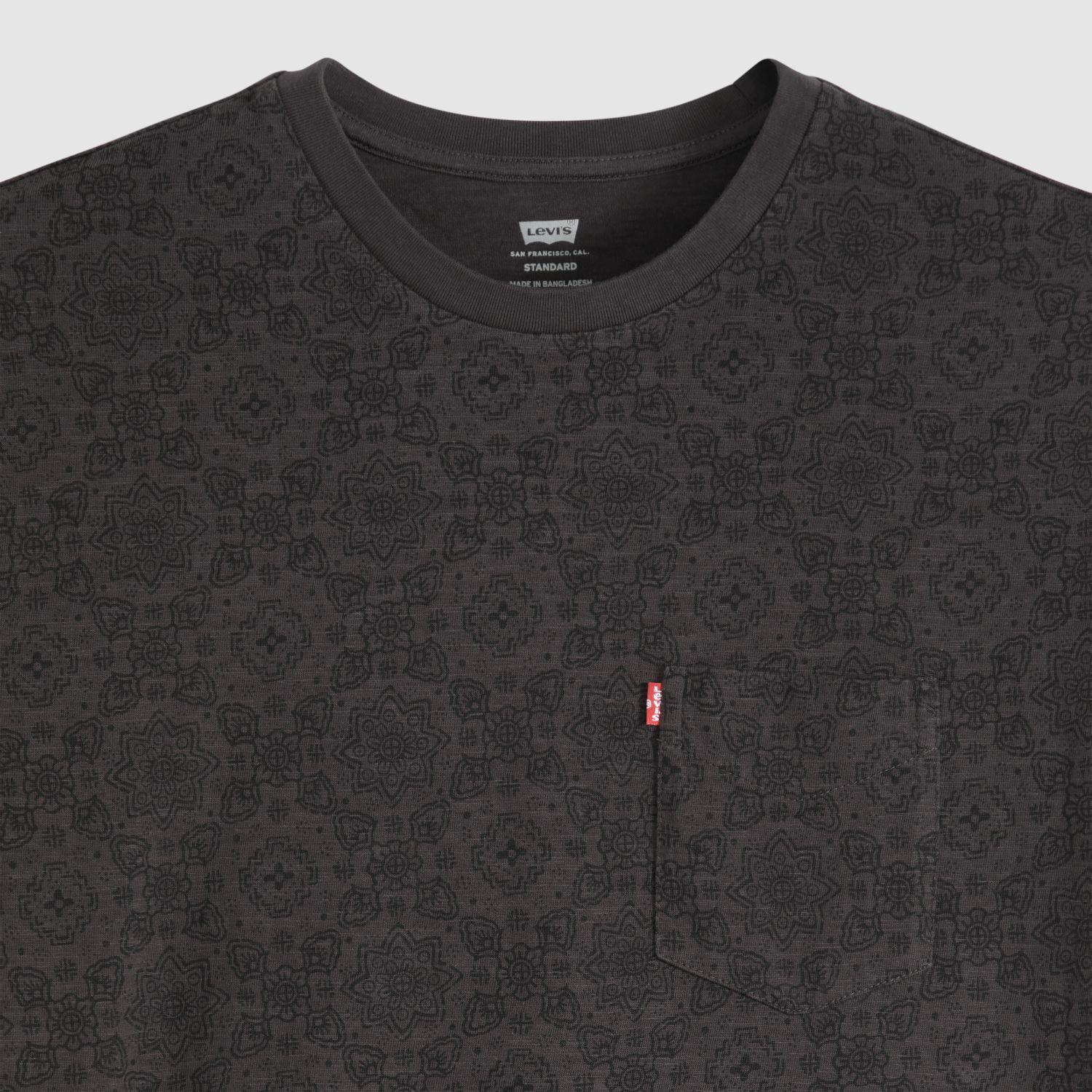 Polera Hombre Classic Pocket Tee Negro Levis 19342-0527-4