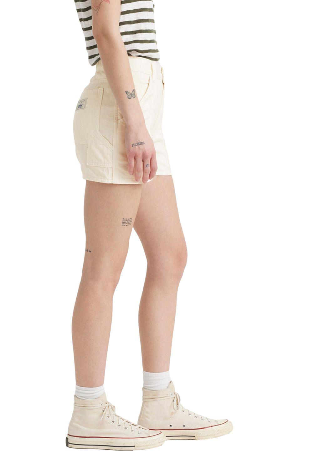 Shorts Mujer Carpenter Blanco Levis A8719-0001-1
