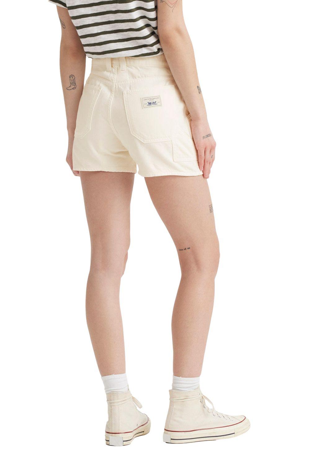 Shorts Mujer Carpenter Blanco Levis A8719-0001-2